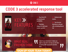 Tablet Screenshot of code3.com